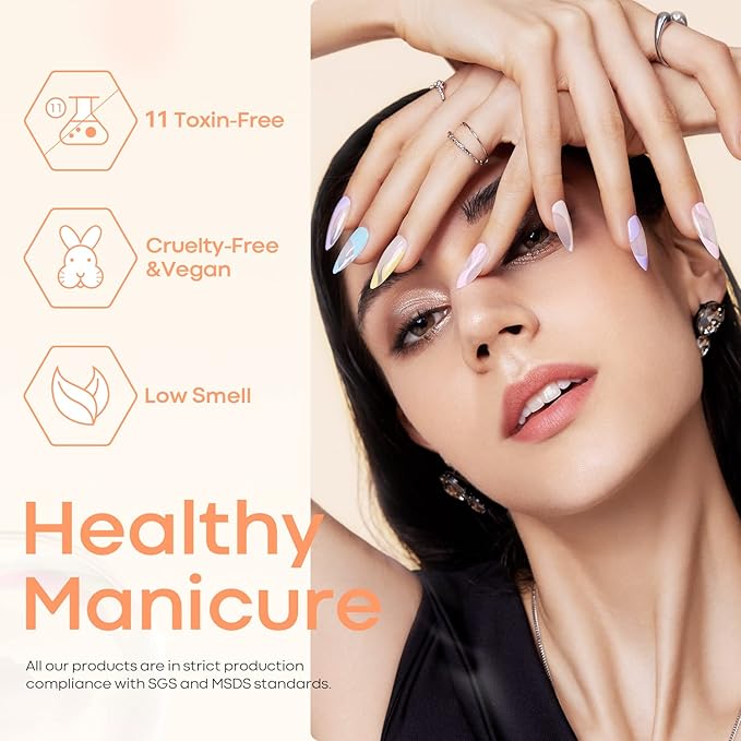 MODELONES Poly Nail Gel Builder 50ML 1.76oz Clear Color Nail Extension Gel Enhancement Nail Thickening Acrylic Extension Trial Professional Technician Tool
