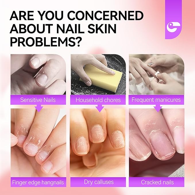 gelike ec Cuticle Cream for Women: Pomegranate Natural Cuticle Softener Remover for Men to Smoothe, Repair, rejuvenate, Strengthen & Moisturize Cuticles