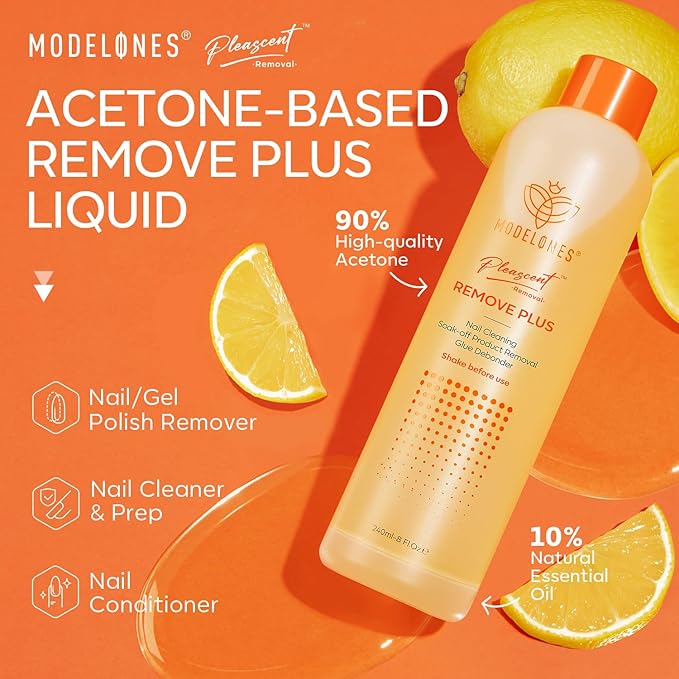 modelones 32 PCS Gel Nail Polish Set with 240 ML Gel Nail Polish Remover