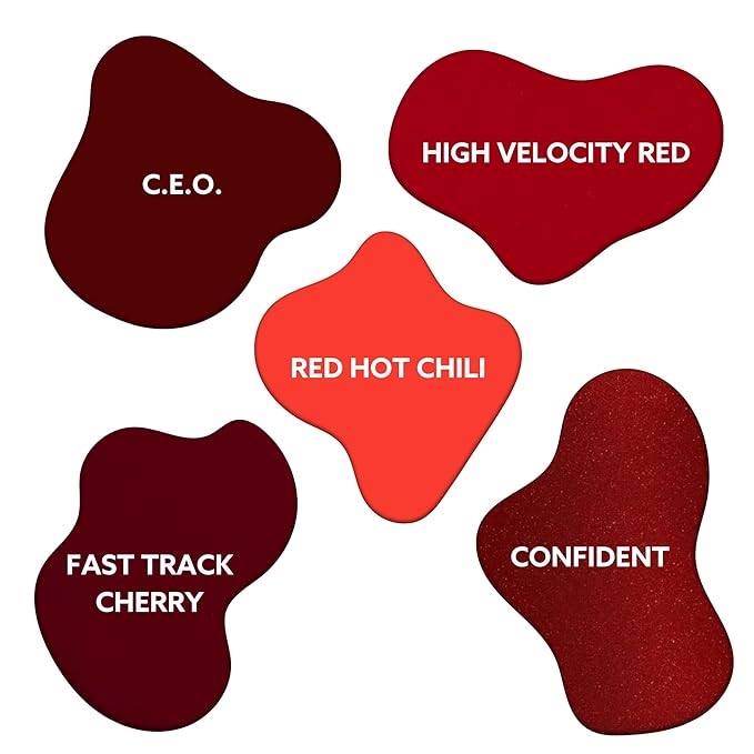 Dazzle Dry Mini Flight - Best of Reds - 5 Mini Lacquers