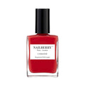 Nailberry L'Oxygéné Oxygenated Nail Lacquer | Pop My Berry | Bright Orange Nearly Red Opaque | UV Protected Long-Wear Nail Polish | 12-Free | Vegan | Certified Halal | Cruelty & Gluten Free | 15 ml