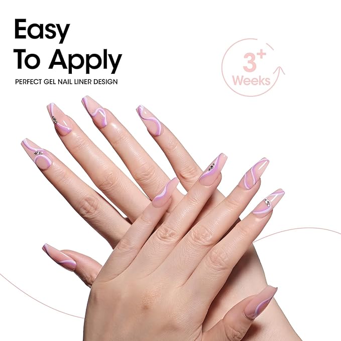 GELLEN Pastel Gel Nail Polish Set, 12 Colors Soft Gel Nail Art Polish for UV Light Soft Liner Nail Art Gel Polish Set Soak off Nails Polish Set with Glue Brush for Home Salon DIY