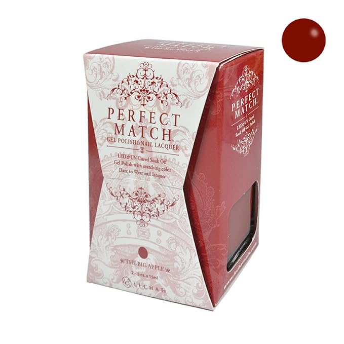 LeChat Perfect Match Gel Polish, The Big Apple, 0.5 Fl Oz (Model: PMS140)