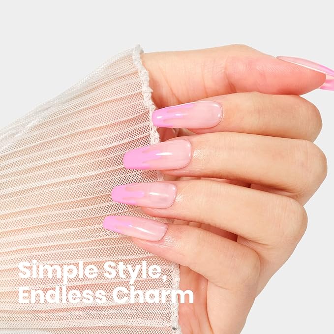 Beetles Hot Pink Gel Polish - Blush Popper 15ML/0.51Fl Oz, Hema Free Neon Pink Gel Nail Polish, Same Color Same Bottle, Soak Off UV LED Lamp Spring Summer Nails Art, Manicure Salon DIY Neon Nails