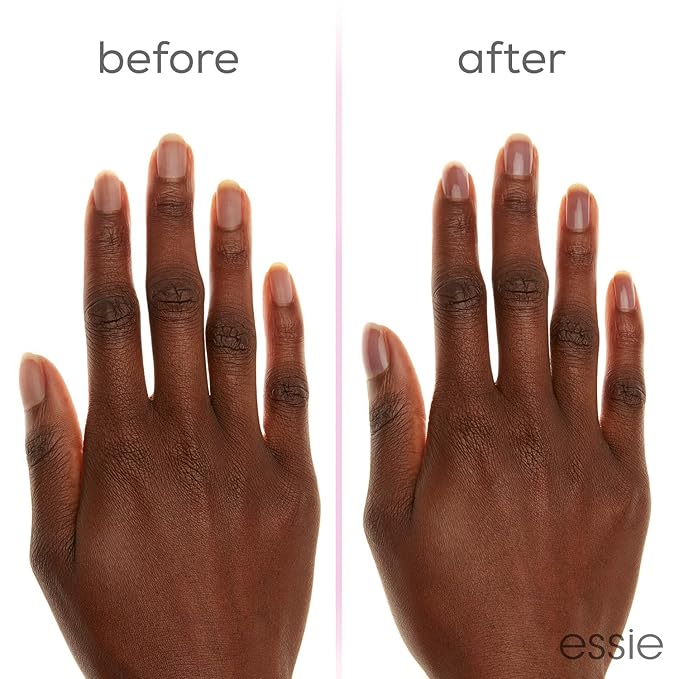 essie Nail Care, 8-Free Vegan, Hard To Resist Nail Strengthener, Neutralize & Brighten, violet, 0.46 fl oz