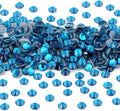 NCB 2880pcs Hot-fix Rhinestones Bulk Crystal Hot Fix Rhinestones for Crafts Clothes DIY Decoration (Blue Zircon, SS3 1.3mm)