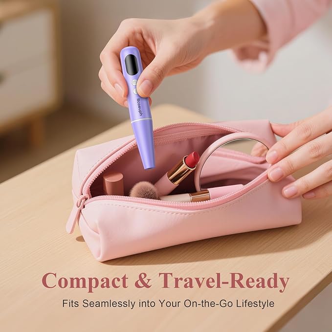 Cordless Nail Drill Kit - 9 Speed Wireless Electric Nail File with LED Display, Portable Nail Drill Machine for Acrylic Gel Nails, Rechargeable 20000RPM Hand Feet Grind Trim Tool for Women Men Baby