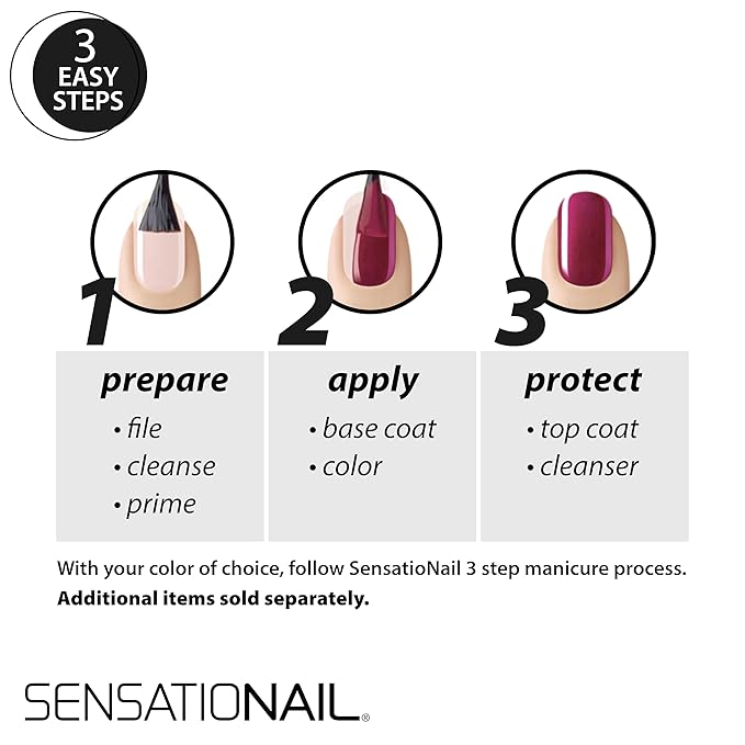 Sensationail Gel Nail Polish Color Kit, UV Everyday Multicolor Gel Nail Colors, Salon Quality, High Shine, Glossy Finish, Durable & Fast-Curing, Long Lasting, 10 Piece Giftable Set