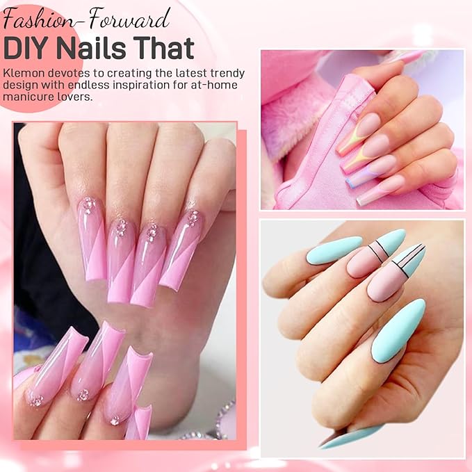 Gel Nail Polish Kit with U V Light 66 Colors Gel Nail Polish with Base and Matte/Glossy Top Coat Nail Gel Polish Soak off Manicure Accessory Tools Suitable for All Seasons