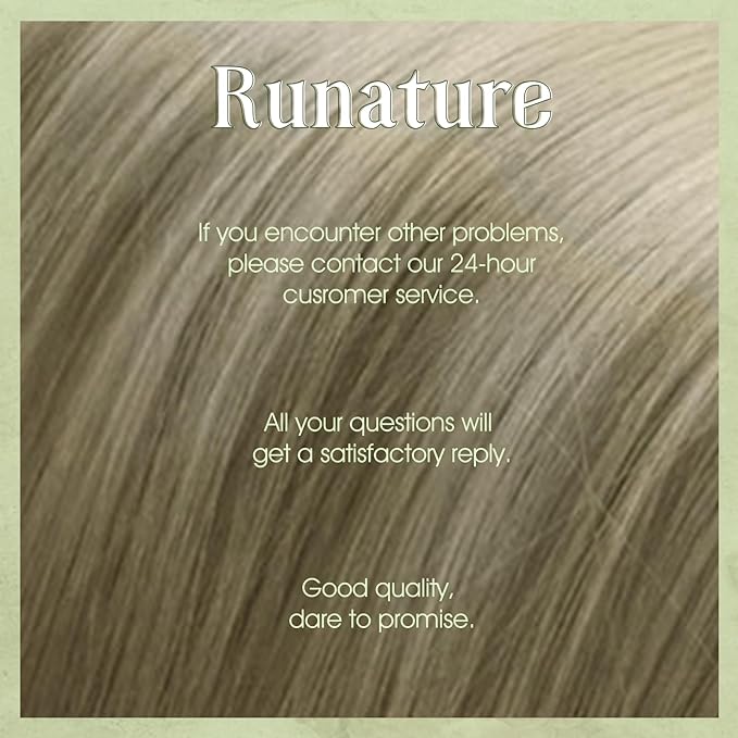 RUNATURE 20 Inch Microlink Hair Extensions Human Hair Blonde Ombre, Long Straight Hair for Women, Pre Bonded Micro Bead Hair Extensions, Can Be Styled, Easy to Maintain, Natural Blending