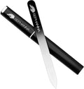 1 Pack Glass Nail File for Unisex Ultra Quality, Portable Crystal Nail File with Case for Mani & Pedicure- Smooth Finish for Natural & Acrylic Nails