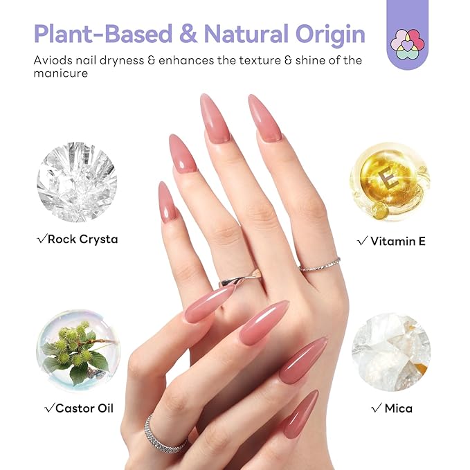 SAVILAND Nutri Ultra Hard Builder Nail Gel: 120 g 5-IN-1 Deep Nude Hard Gel for Nails Extension Builder Base Strengthen Thicken Perfect Nail Apex 3D Nails DIY Manicure
