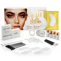 Lash Lift Kit & Eyebrow Lamination Kit - Lash Lift and Tint Kit, 2 in 1 Professional Eyelash Curling Lash Extension and Eyebrow Lift Kit, Lash Lift Easy to Use at Home Diy & Salon, Lasts for 6-8 Weeks