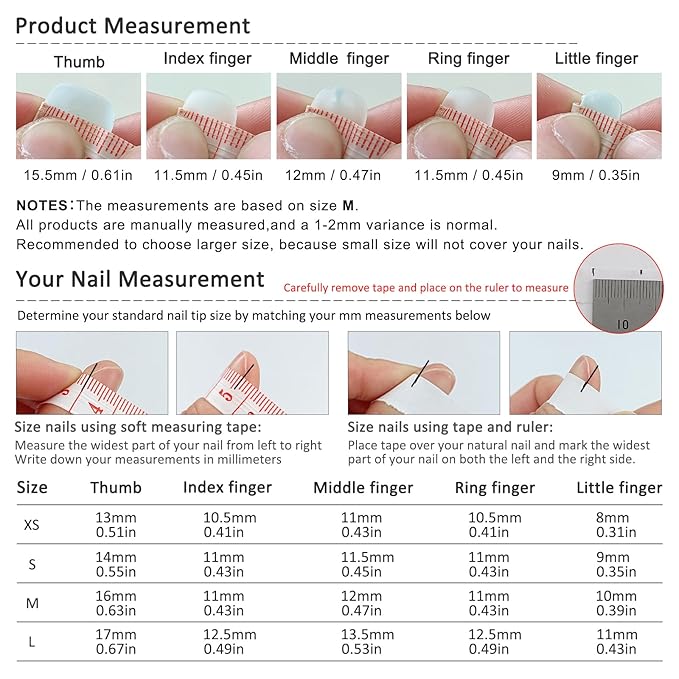 Sky Blue Press on Nails Medium Almond,Full Cover Fake Nails With 3D Charms Bow Pearls Love Designs,10pcs/Box Handmade Sweet Cool Cute Short Nails Press ons For Women Girls(XS)
