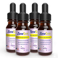 ZanaQuick Toenail Treatment Drops - 4 Pack Extra Strength Nail Repair Solution for Toe Nails & Fingernails - Powerful Nail Care Renewal & Recovery Liquid for Thick, Damaged & Discolored Nails Remedy