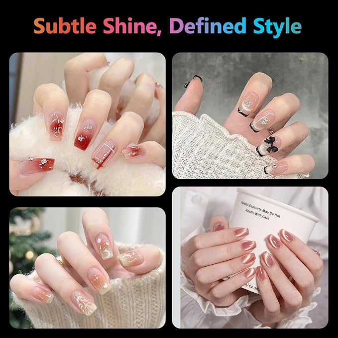 MissCheering Short Square Nail Tips, 300pcs 15 Sizes Classic French Style, Square Press On Nails with Rounded Edges for Sensitive Skin, Teen Girls, Acrylic Nail Alternative, Easy to Apply Starter Set