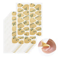 TENOC Press on Nails Sticky Tabs Nail Glue Sticker, Waterproof Gel Glue Stickers Breathable Jelly Double-Sided Adhesive Tapes, 10 Sheets (240pcs)