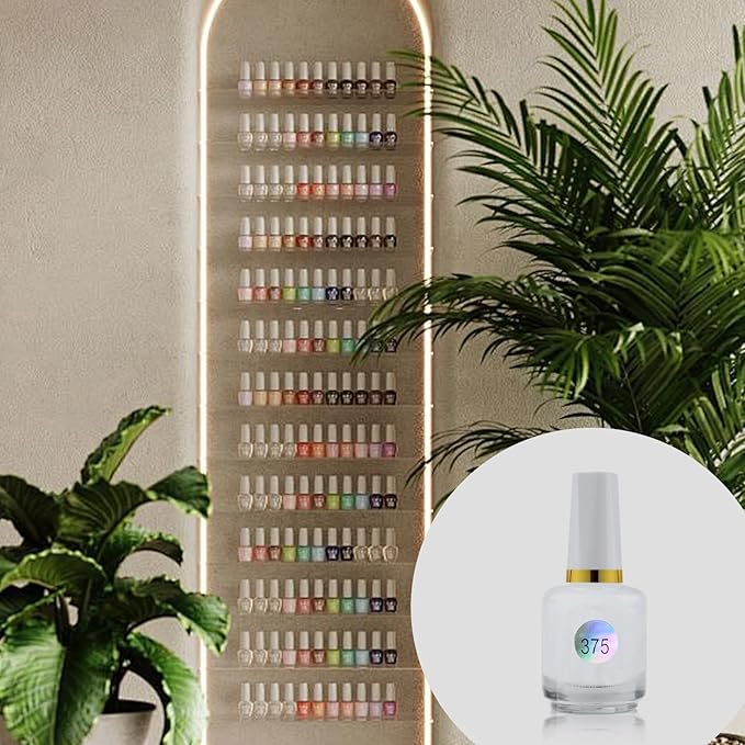 4000PCS 40 Sheets Small Number Stickers(Number 1-400), Self-Adhesive Sticker Numbers for Organizing Nail Polish, Nail Polish Stickers Nail Sample Swatches Sticks, Lipstick