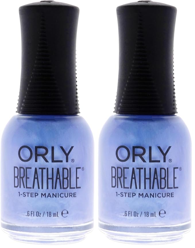 Orly Breathable Treatment Plus Color - 2060033 You Had Me At Hydrangea Nail Polish Women 0.6 oz (Pack of 2)