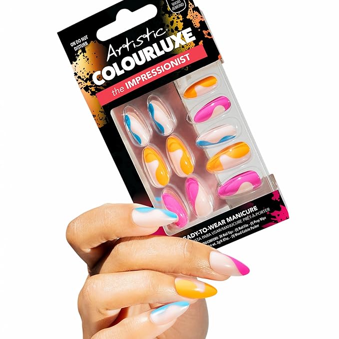 Artistic Colourluxe Press-On Tips - Kit Colourluxe Press-On Tips - Kits Nails - 30 Nails (On Do Not Disturb, Kit)