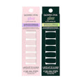 Dashing Diva Gloss Nail Strips Bundle - The Moody Neutrals Collection - Whisper & Manhunt - UV Free, Chip Resistant, Long Lasting Gel Stickers - Contains 2 Sets
