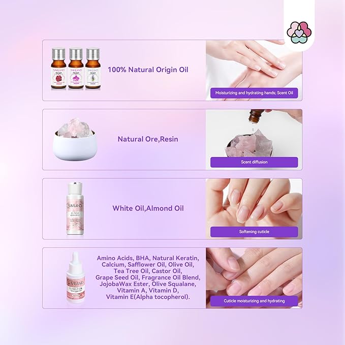 SAVILAND Acrylic Nail Kit with Drill: Professional Acrylic Nail Set with Powder, Liquid, Brush, Cuticle Remover & Oil, Essentials Tools for Beginners – DIY Manicure Kit for Home or Salon Use