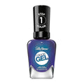 Sally Hansen Miracle Gel Salon Quality Nail Polish | Gel-Like Formula, Two-Step System, No UV Light Needed, Long Lasting | Opaque, Glossy | 573 Hyp-Nautical | Deep Indigo Nail Polish