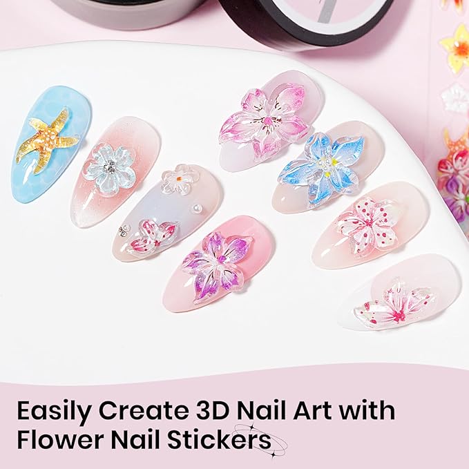 3D Nail Sculpting Gel, Clear Molding Gel for Nail Art Non-Sticky for Extension Carving with Nail Stickers & Silicone Pen Suitable for DIY Manicure Home