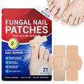Toenail Fungus Treatment Extra Strength - 21 Pcs Fungal Nail Patches, nail repair patches-8-Hour Firm Adhesion, Nail Repair patches for Damaged Nails, Overnight Renewal for Men and Women