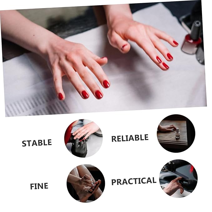 Makeup Brush Holder Nail Drill Bits Nail Drill Grinding Bit Holder Art Polishing Machine Display Storage Box Nail Art Tools Organizer for Nail Salon Blue Makeup Brush Holder Nail Drill Bits
