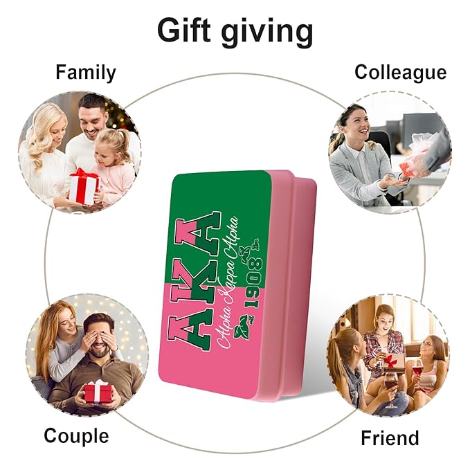 Nail Clippers and Beauty Tool Portable Set Nail Clipper Set Manicure Set 6 in 1 AKA Sorority Gifts Suitable for for Women Home, Workplace, Outdoor Travel,Etc.（Double Pinyin AKA）