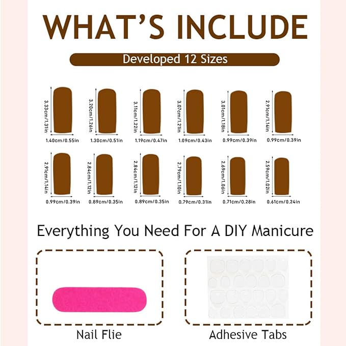 Long Press on Nails Square Fake Nails Red Acrylic Nail Press ons SEENEEY Cherry Leopard Stick on Nail for Women 24pcs