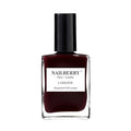 Nailberry L'Oxygéné Oxygenated Nail Lacquer | Noirberry | Deep Red Black Opaque Nail Polish | UV Protected Long-Wear Nail Polish | 12-Free | Vegan | Certified Halal | Cruelty & Gluten Free | 15 ml