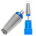FANTEXY 3/32" Carbide Nail Drill Bits - 5 in 1 Cuticle Drill Bits for Nails, Gel Remover Drills Bit, Professional Nails File Bits for Old Skin and Nails, Manicure Pedicure Gel Polishing (Medium - M)