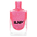 ILNP Misbehaving - Vivid Neon Pink Holographic Sheer Jelly Nail Polish