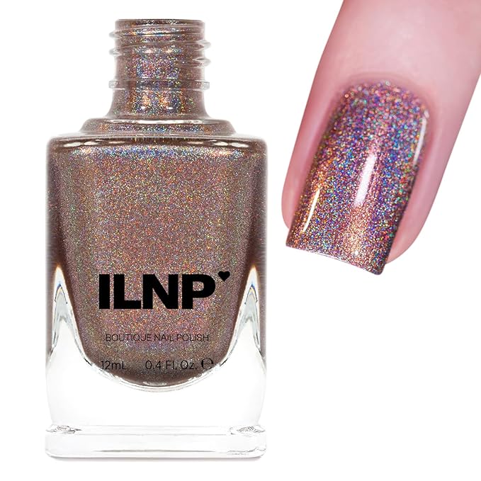 ILNP Chai Latte - Shimmering Mocha Ultra Holo Nail Polish