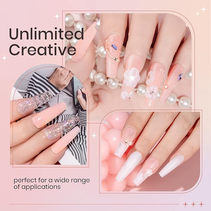 Solid Builder Gel for 3D Nail Art Gel Non-Sticky Hand 3D Sculpture Nail Gels Clear Hard Gels for Nails Extension Carving Modeling Nails Art Polish, Clear White Nude 3 Colors