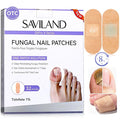 SAVILAND Extra Strength Fungal Nail Patches: 32 Patch 8H Overnight Repair 1% Tolnaftate Toenail Treatment Nighttime Nail Renewal Restores Damaged Nails Discolored Thick Yellow Healthy Appearance
