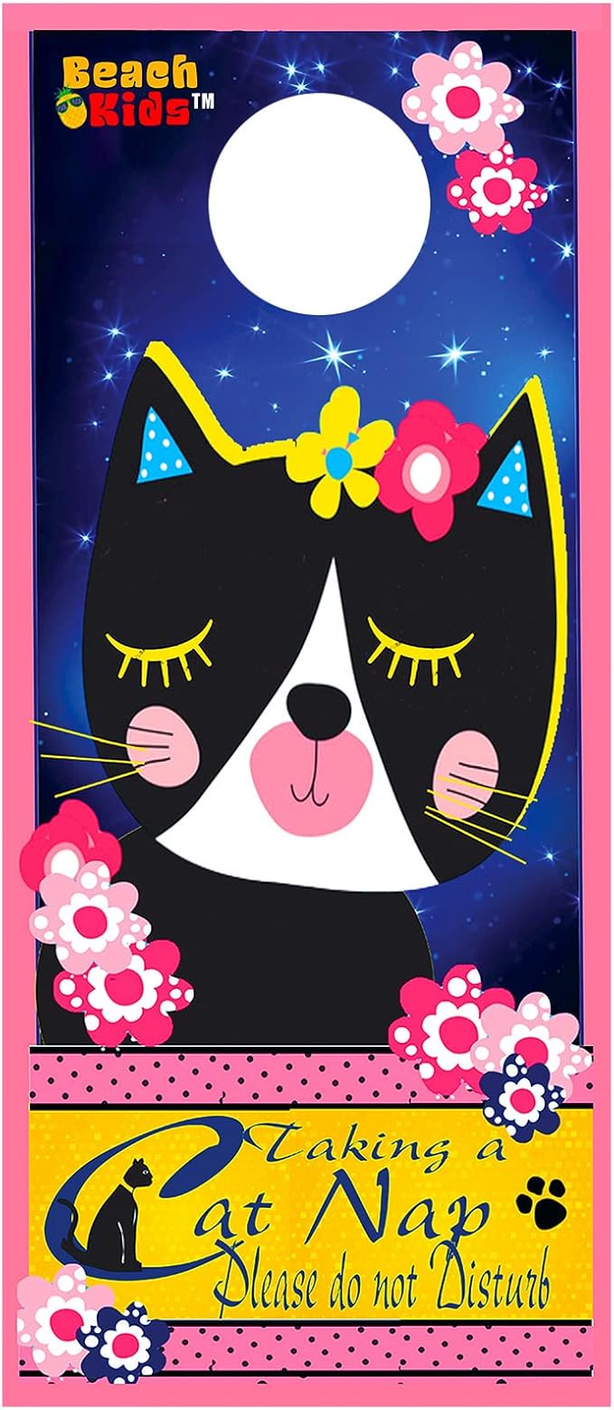 Hello Kitty Press-On Nails for Kids - Bundle with 12 Kitty Stick-On Nails Plus Nail Art Stickers, More