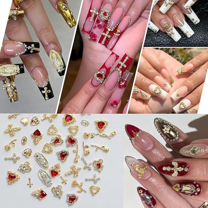 Nail Charms and Gems for Nail Art Decorations