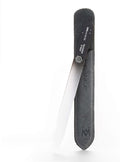 GERMANIKURE Glass Nail File in Suede Sleeve - Philosopher by Night - Professional Crystal Nail File for Natural Nails - Ideal Manicure & Pedicure Tool for Smooth, Easy Shaping - Nail Care Gift
