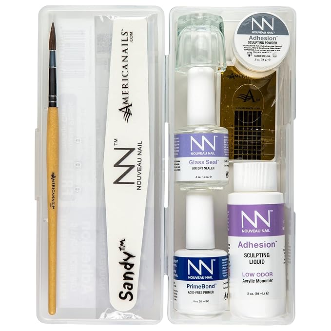 Adhesion Low Odor Acrylic Sculpting Starter Kit