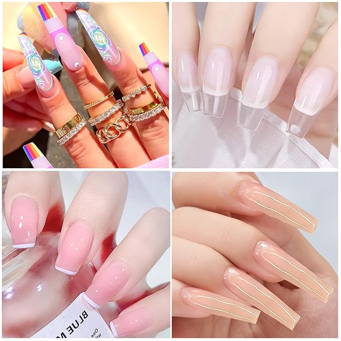Silicone Fake Finger to Practice Fake Nails, Bendable Nail Practice Fingers Hand, Silicone Practice Fingers for Acrylic Nails,Life Size Nail Training Finger for DIY Nails(Color 2)