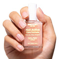 Gellen Active Glow Nail Polish, Nail Concealer Strengthener One-Step Plant Based Care for Nourished Healthier Nails, Strength-Boost Complex Hexanal Pro-Vit B5 Calcium, Ultra-Glowy Milky Shine Finish