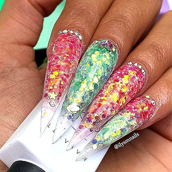 Makartt Nail Rhinestone Glue Gel for Nail Glitters Nail Gems Bundle with Nail Decorations Kit 3D Butterfly Dried Flowers with Nail Tweezers