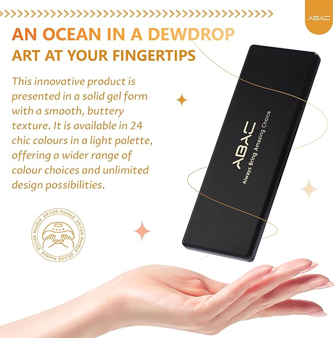 ABAC 24 Color Solid Gel Polish Kit Fall 2025 - Pumpkin Spice Nail Art Set with Warm Orange/Brown Shades,Soak Off UV LED Cured,w/Pro Brush No-Spill,Hema-Free for Halloween & Thanksgivingday