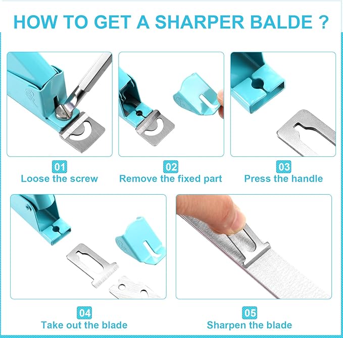 Mudder Acrylic Nail Clippers Kit False Nails Tips Cutter Professional Cuticle Trimmer Nipper Cutter Pusher Remover Stainless Steel Manicure Pedicure Art Tools Set Salon Home(Green)