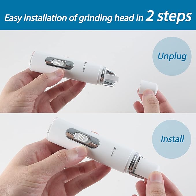 Replacement Rollers for DenniesCare Electric Nail Buffer, Filing, Buffing and Shining