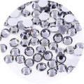 4500 Pcs SS12 3mm Flatback Rhinestones for Nails Art Crafts Glitter Round Gems Crystals DIY Clothes Shoes（Light Grey)