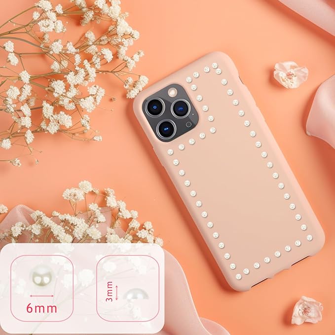 1623PCS Pearl Stickers Pearls for Crafting - Self Adhesive Pearls for Hair Face Makeup Eye Nail Crafts, Stick On Gems (6 Sheets, 6mm Round)